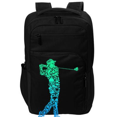 It Takes A Lot Of Balls To Golf The Way I Do Golf Impact Tech Backpack