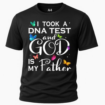 I Took A Dna Test And God Is My Father Cooling Performance Crew T-Shirt