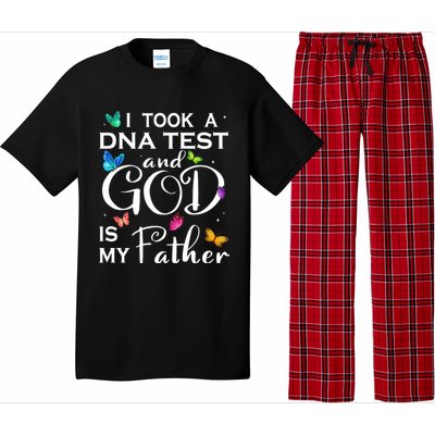 I Took A Dna Test And God Is My Father Pajama Set