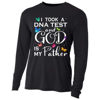 I Took A Dna Test And God Is My Father Cooling Performance Long Sleeve Crew