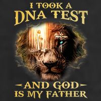 I Took A Dna Test And God Is My Father Lion Jesus Cool Comfort Performance Bucket Hat