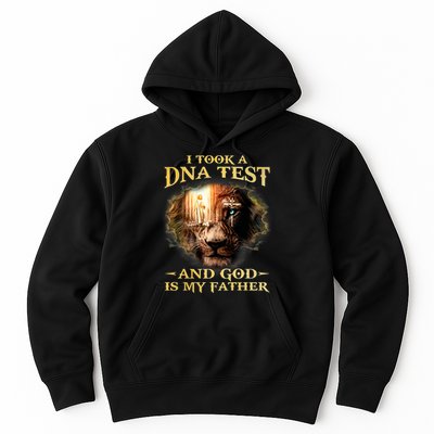 I Took A Dna Test And God Is My Father Lion Jesus Hoodie