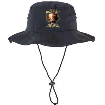 I Took A Dna Test And God Is My Father Lion Jesus Bucket Hat