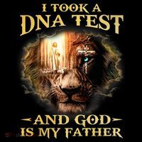 I Took A Dna Test And God Is My Father Lion Jesus Youth Performance Sprint T-Shirt