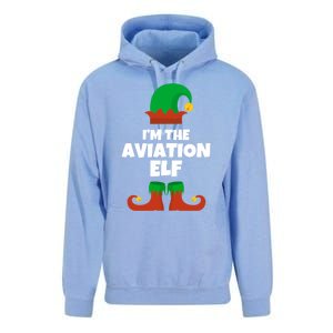 IM The Aviation Elf Family Pajama Christmas Aviator Pilot Cool Gift Unisex Surf Hoodie