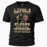 I Took A Dna Test God Is My Father Veterans Are My Brothers Cooling Performance Crew T-Shirt