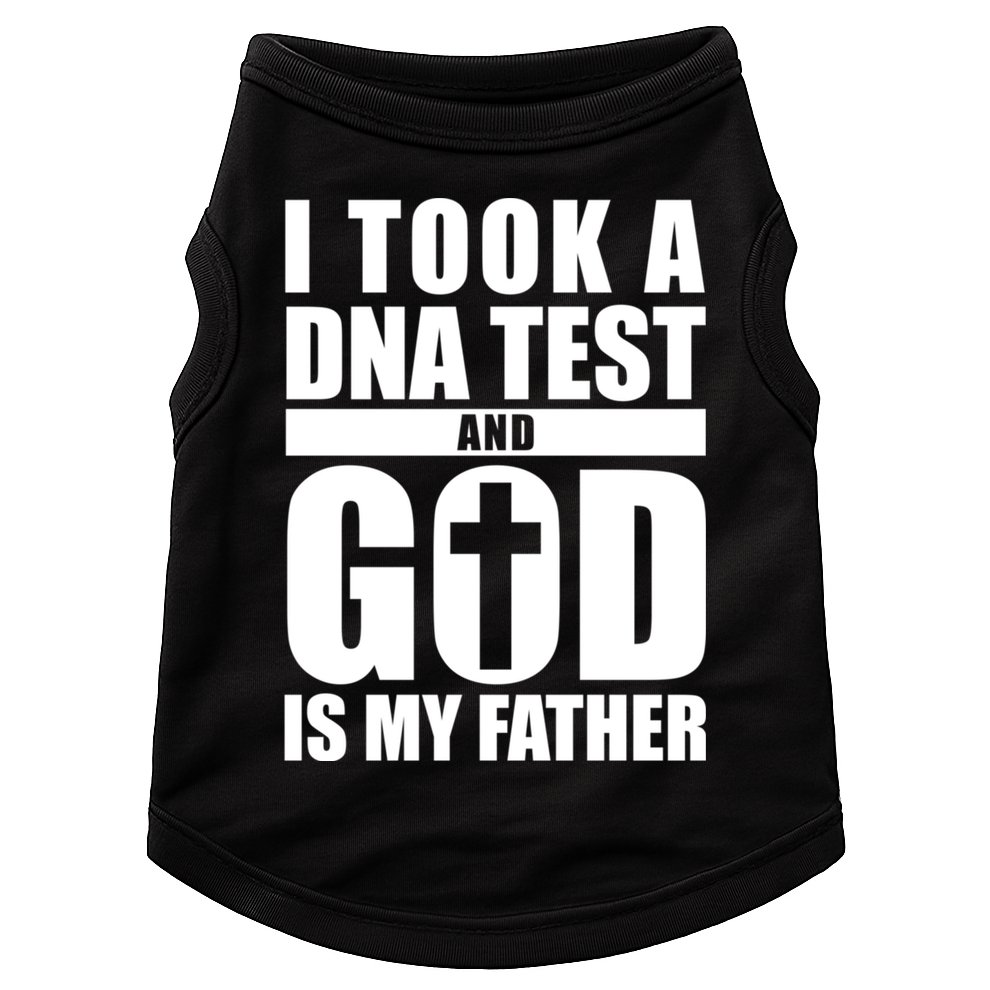 I Took A Dna Test And God Is My Father Christianity Doggie Tank