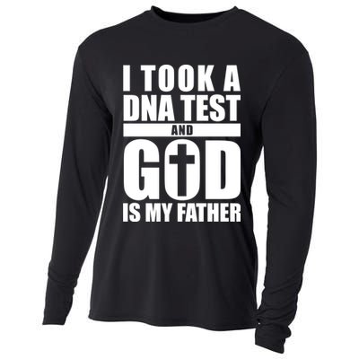 I Took A Dna Test And God Is My Father Christianity Cooling Performance Long Sleeve Crew