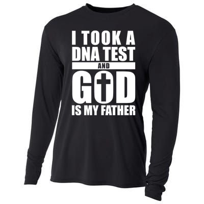 I Took A Dna Test And God Is My Father Christianity Cooling Performance Long Sleeve Crew