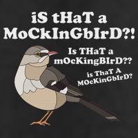 Is That A Mockingbird Funny Mockingbird Meme Cool Comfort Performance Bucket Hat