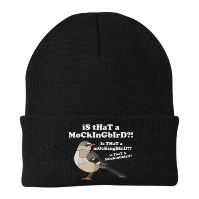 Is That A Mockingbird Funny Mockingbird Meme Beanie