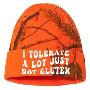 I Tolerate A Lot Just Not Gluten Kati Licensed 12" Camo Beanie