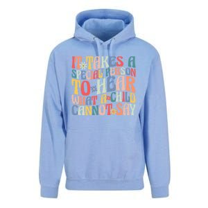 It Takes A Special Person To Hear What A Cannot Say Gift Unisex Surf Hoodie