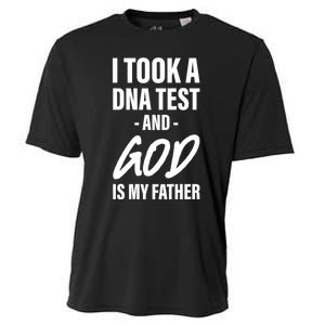 I Took A Dna Test And God Is My Father Cooling Performance Crew T-Shirt