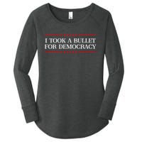 I Took A Bullet For Democracy Women's Perfect Tri Tunic Long Sleeve Shirt