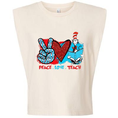 I Teach A Thing Or Two In Preschool Kindergarten 2nd Grade Garment-Dyed Women's Muscle Tee