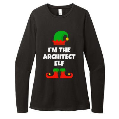 IM The Architect Elf Family Pajama Christmas Architecture Womens CVC Long Sleeve Shirt