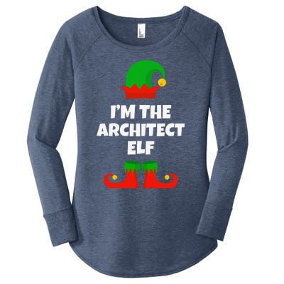 IM The Architect Elf Family Pajama Christmas Architecture Women's Perfect Tri Tunic Long Sleeve Shirt