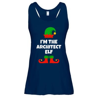 IM The Architect Elf Family Pajama Christmas Architecture Ladies Essential Flowy Tank