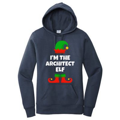 IM The Architect Elf Family Pajama Christmas Architecture Women's Pullover Hoodie