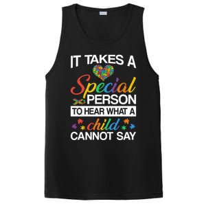 It Takes A Special Person To Hear Autism Awareness Puzzles Gift PosiCharge Competitor Tank