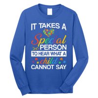 It Takes A Special Person To Hear Autism Awareness Puzzles Gift Long Sleeve Shirt