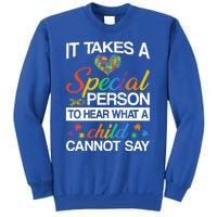 It Takes A Special Person To Hear Autism Awareness Puzzles Gift Sweatshirt