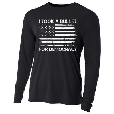 I Took A Bullet For Democracy Cooling Performance Long Sleeve Crew