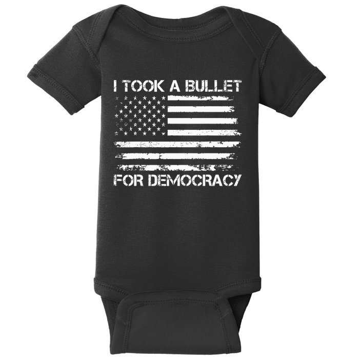 I Took A Bullet For Democracy Baby Bodysuit