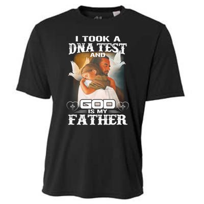 I Took A Dna Test And God Is My Father Cooling Performance Crew T-Shirt