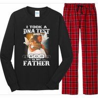 I Took A Dna Test And God Is My Father Long Sleeve Pajama Set