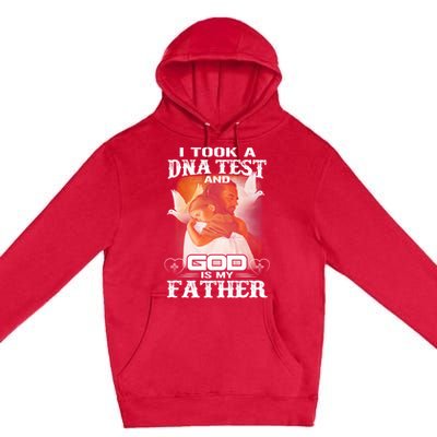 I Took A Dna Test And God Is My Father Premium Pullover Hoodie