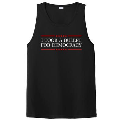 I Took A Bullet For Democracy Expresident Saying Election PosiCharge Competitor Tank