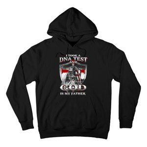 I Took A Dna Test And God Is My Father Christian Templar Hoodie