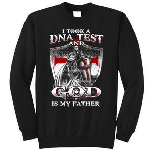 I Took A Dna Test And God Is My Father Christian Templar Sweatshirt