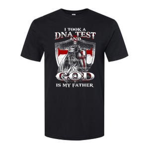 I Took A Dna Test And God Is My Father Christian Templar Softstyle CVC T-Shirt