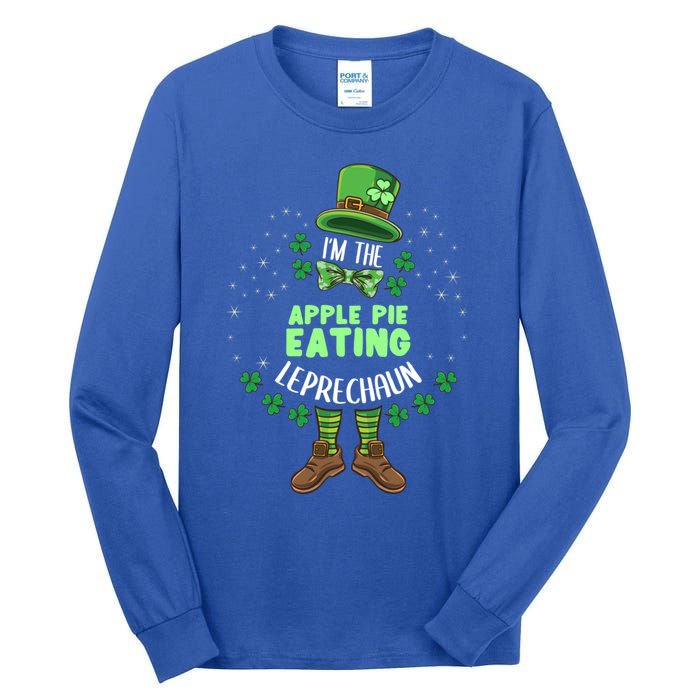 Im The Apple Pie Eating Leprechaun St Patricks Day Great Gift Tall Long Sleeve T-Shirt