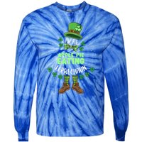 Im The Apple Pie Eating Leprechaun St Patricks Day Great Gift Tie-Dye Long Sleeve Shirt