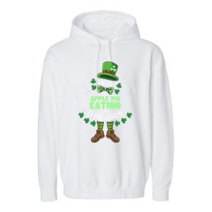 Im The Apple Pie Eating Leprechaun St Patricks Day Great Gift Garment-Dyed Fleece Hoodie