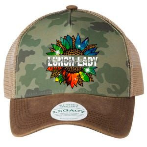 It Takes A Lot Of Sparkle To Be A Lunch Lady Legacy Tie Dye Trucker Hat