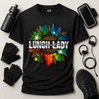 It Takes A Lot Of Sparkle To Be A Lunch Lady Cooling Performance Crew T-Shirt