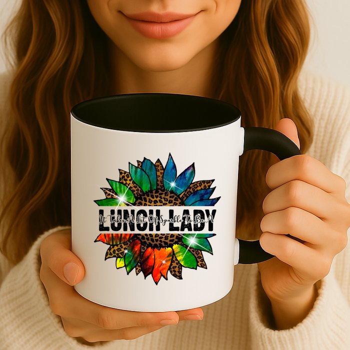 It Takes A Lot Of Sparkle To Be A Lunch Lady Mug