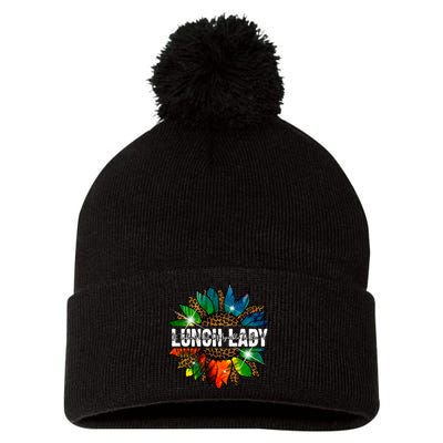 It Takes A Lot Of Sparkle To Be A Lunch Lady Pom Pom 12in Knit Beanie