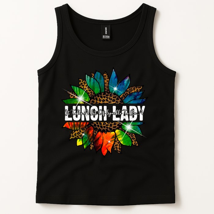It Takes A Lot Of Sparkle To Be A Lunch Lady Tank Top