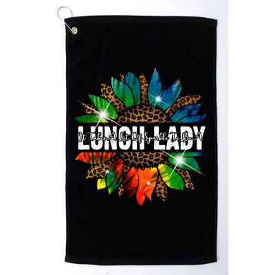 It Takes A Lot Of Sparkle To Be A Lunch Lady Golf Towel