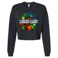 It Takes A Lot Of Sparkle To Be A Lunch Lady Cropped Pullover Crew