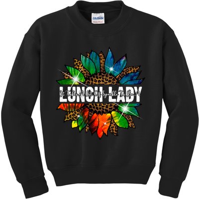 It Takes A Lot Of Sparkle To Be A Lunch Lady Kids Sweatshirt