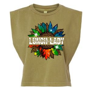 It Takes A Lot Of Sparkle To Be A Lunch Lady Garment-Dyed Women's Muscle Tee