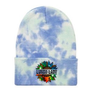 It Takes A Lot Of Sparkle To Be A Lunch Lady Tie Dye 12in Knit Beanie