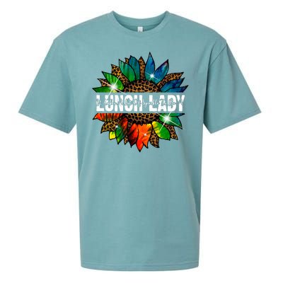 It Takes A Lot Of Sparkle To Be A Lunch Lady Sueded Cloud Jersey T-Shirt